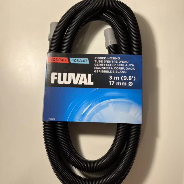 Fluval Genuine Replacement Ribbed Hosing for Canister Filters Hagen A20015