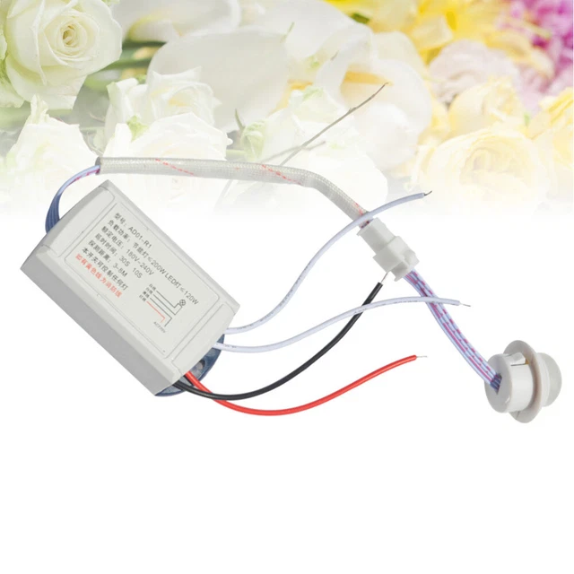 Infrarotmodul Gehäusesensor Intelligente Lampe Bewegungssensor AC 12V Intelligen