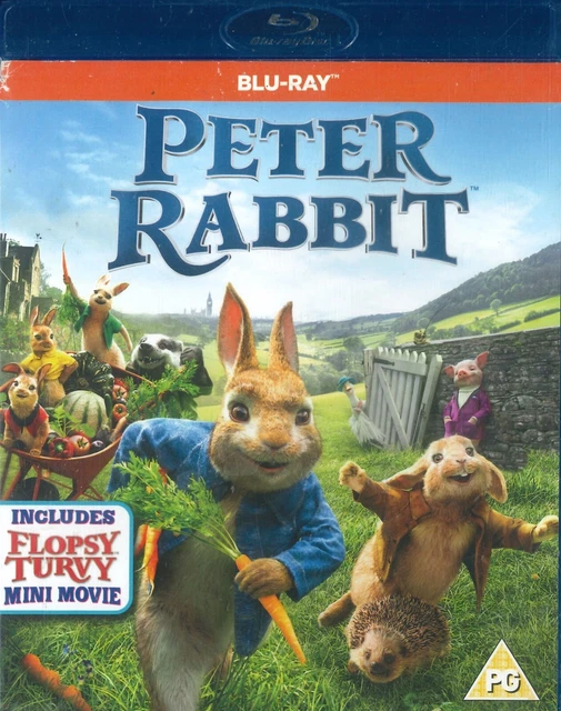 PETER RABBIT (2018) Blu-Ray, James Corden, Fayssal Bazzi, Domhnall ...