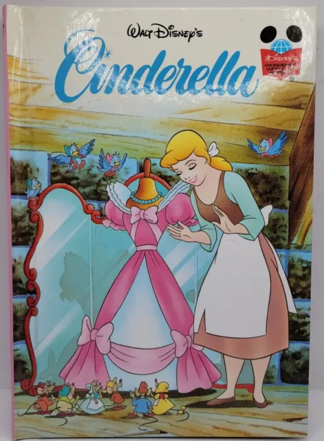 Disney's Wonderful World Of Reading Cinderella (1995, Hardcover).