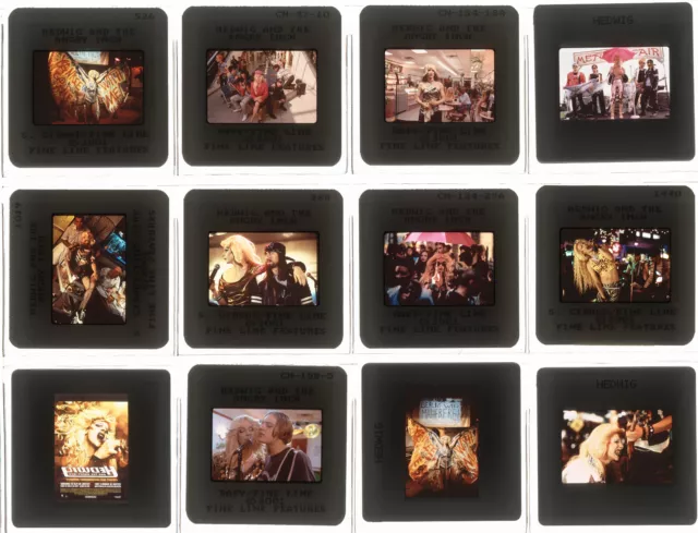 Lot 12 ektas slides originals Hedwig and the Angry Inch John Cameron Mitchel