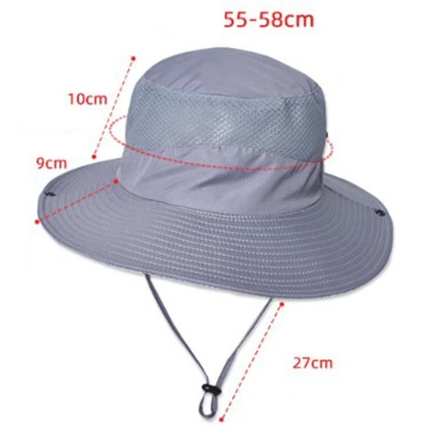 Pêche Casquette Chapeau for Hommes Femmes Randonnée Été Neuf Protection Soleil