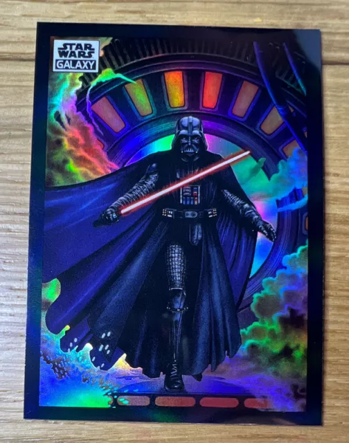 Star Wars Chrome Galaxy 2022 Refractor - 50 ENTER: DARTH VADER Exc-mint!