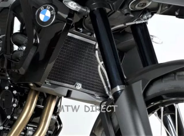 R&G RACING BLACK RADIATOR GUARD FOR  BMW F800ST (All Years)