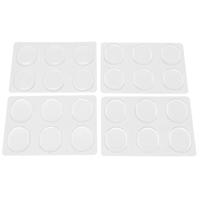 24 Pieces Drum Dampeners, Drum Damper Gel Pads Drum Silencers Non- Soft