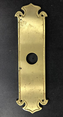 Schlage Solid Cast Brass Lock Escutcheon Door Trim Plate Thick Heavy