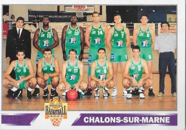 Panini card - team - Chalon sur Marne - N°171