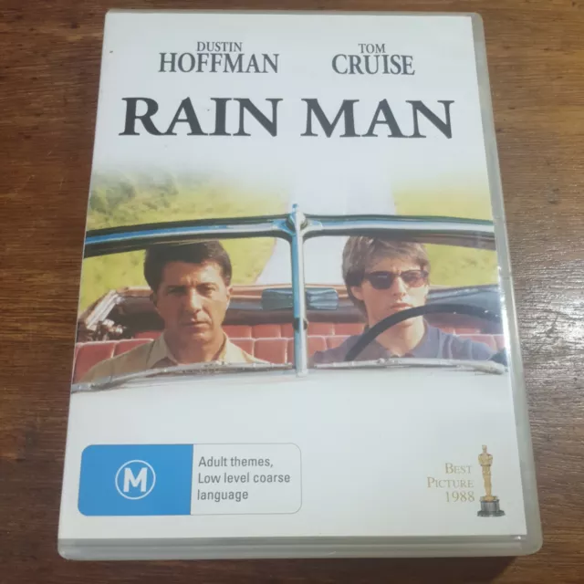 RAIN MAN DUSTIN Hoffman Tom Cruise DVD R4 CULT Movie $8.97 - PicClick AU