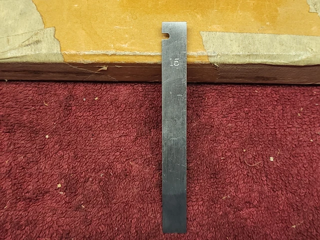 Orig. STANLEY No. 45 / 55 Combination Plane No. 15 -  7/16" Plow & Dado Cutter