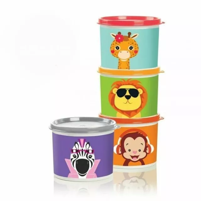 *New – Bargain Price* Tupperware Tupperzoo Canisters - Set Of 4