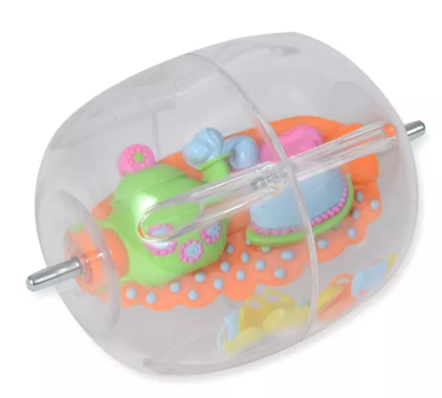 Evenflo Exersaucer Tea Party Interchangeable Replacement Part Spinner Rattle Toy