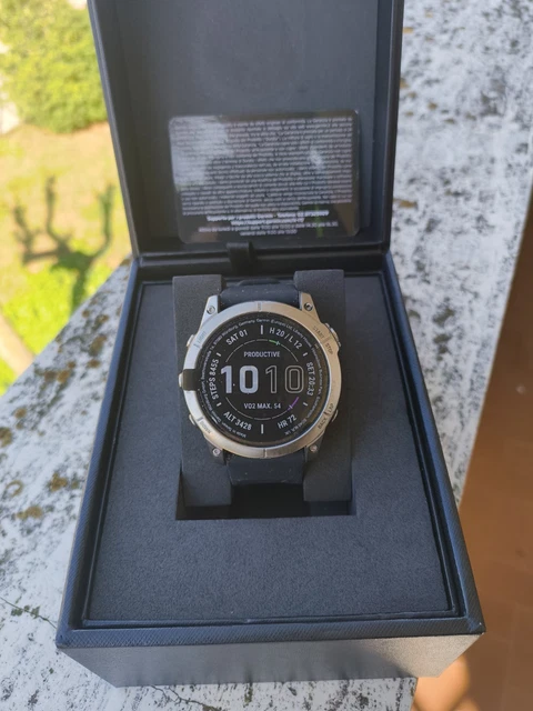 Garmin Fenix 7x Solar Edition 51mm: Batteria Infinita E Robustezza Per Le Tue Avventure (Nuovo Sigillato)