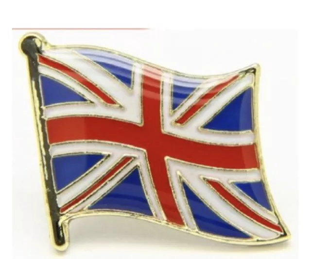 Royaume Uni Drapeau Pays Broche Revers Cravate Tack Lds Missionnaire
