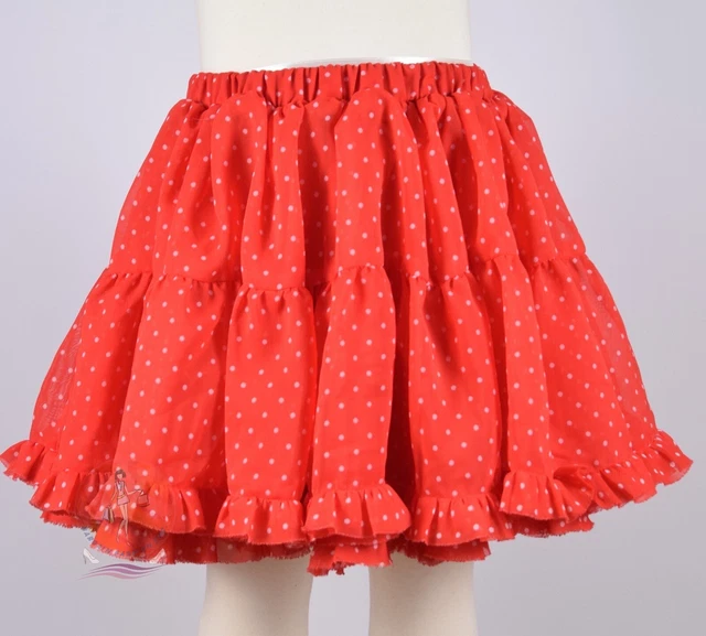 PETIT LEM Stunning Luxury Design Layered Bottom Skirt SZ 4 $55 NWT