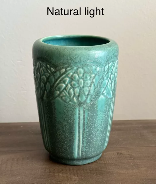 Rookwood XLIII Matte Green Arts & Crafts Vase