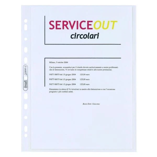 723013 Cf10 Buste Forat. L Originale 30X42