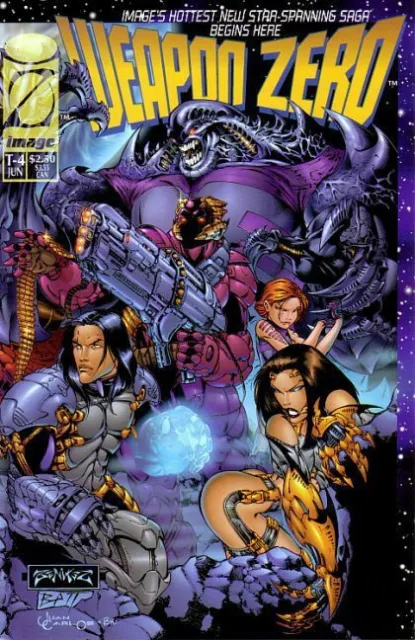 WEAPON ZERO T-4 (#1) (1995) NM, Walt Simonson + Joe Benitez, Image Comics, HTF!