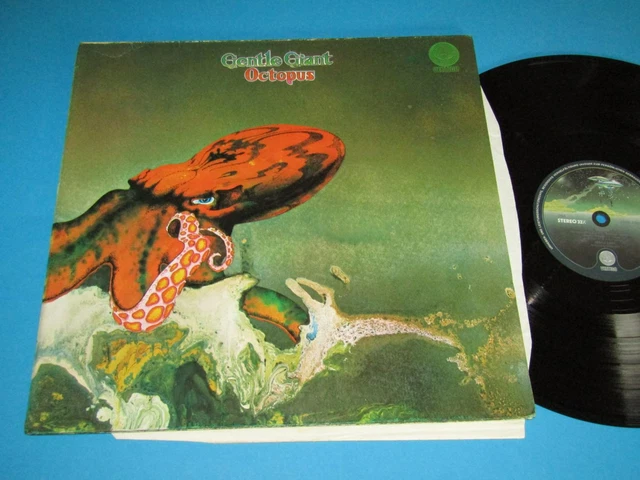 GENTLE GIANT - Octopus - 1972 UK Vertigo spaceship label 8-track