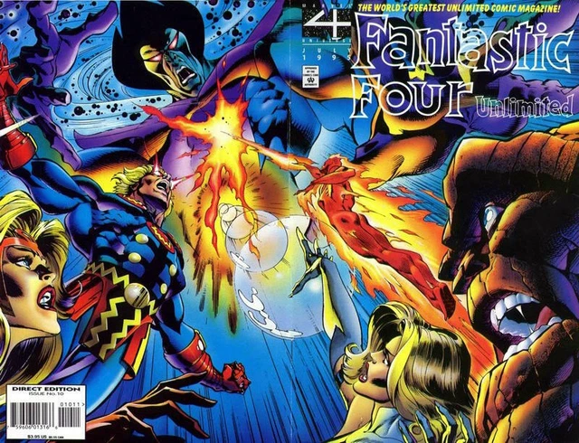Fantastic Four Unlimited #10 Marvel Comics July Jul 1995 (VFNM)