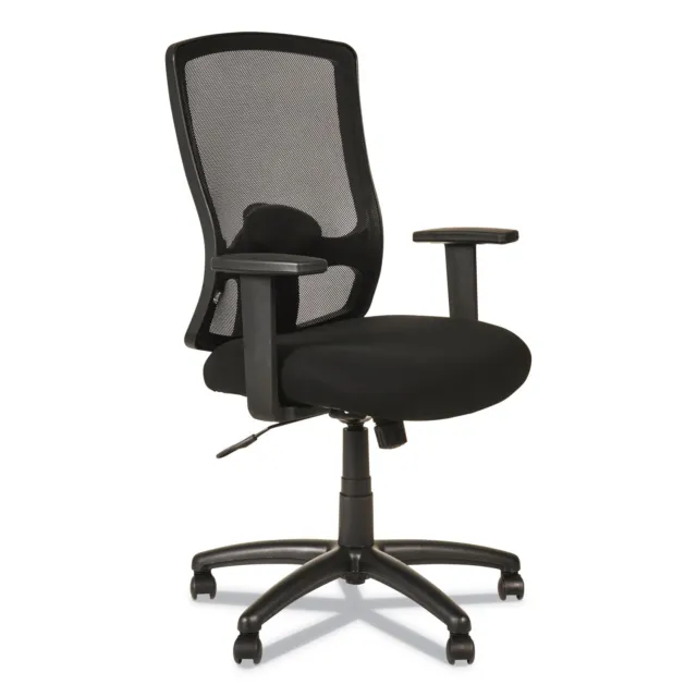 Alera Etros Series High-Back Swivel/Tilt Chair, Black