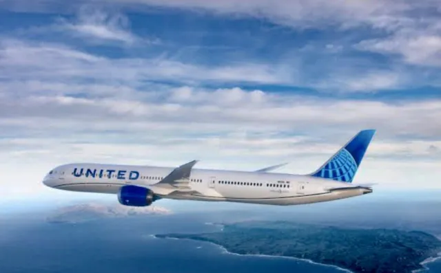 United Airlines Return Ticket Melb To L.A.