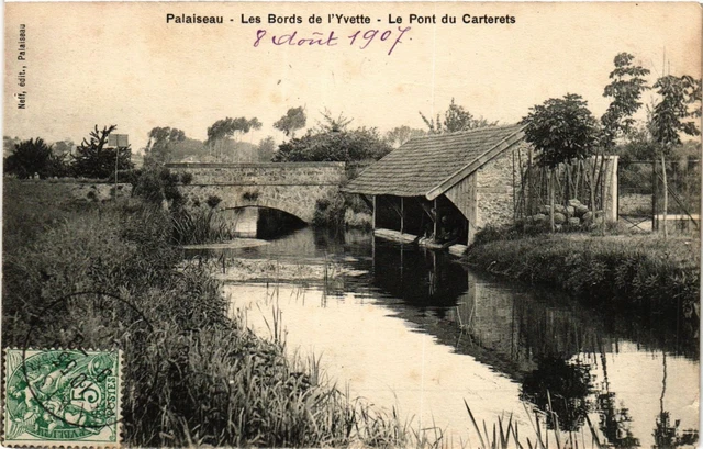 CPA PALAISEAU - Les Bords de l'Yvette - Le Pont du Carterets (384793)