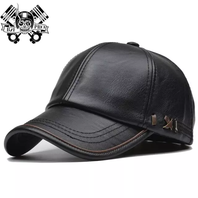 Casquette de baseball en cuir pour hommes - Un choix de qualité supérieure