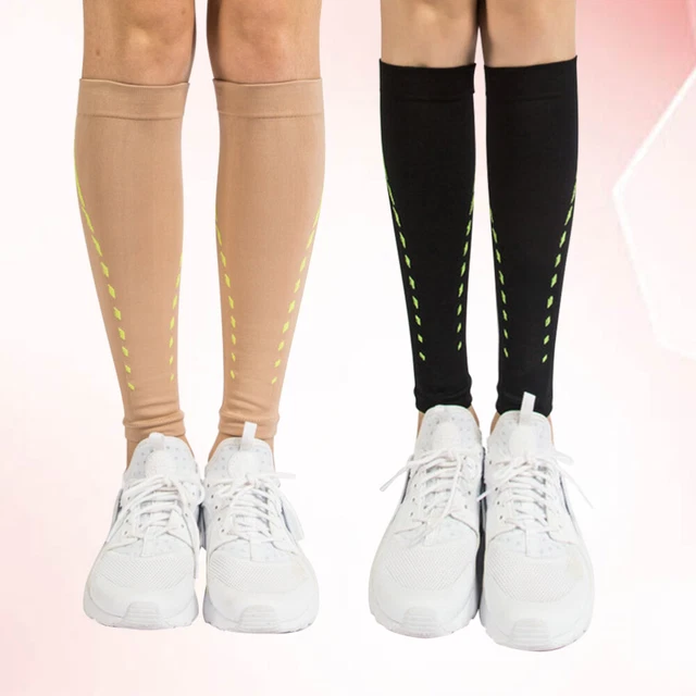 2 Pairs Bas De Compression À Séchage Chaussettes Respirantes Bande