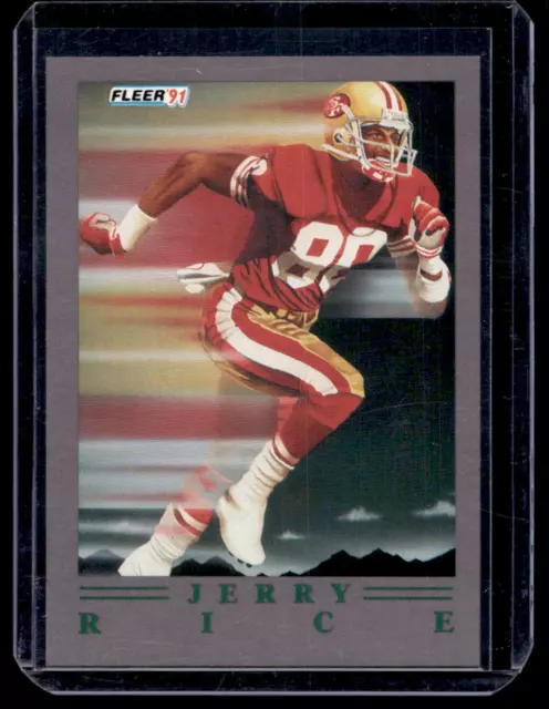 Jerry Rice 1992 Fleer San Francisco 49ers