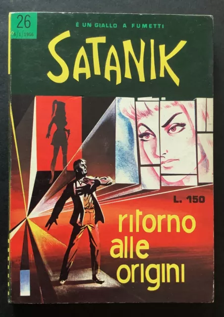 SATANIK ORIGINALE nr. 26 - RITORNO ALLE ORIGINI - ED. CORNO - OTTIMO/EDICOLA