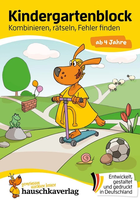 Kindergartenblock ab 4 Jahre - Kombinieren, rätseln, Fehler finden Ulrike Maier