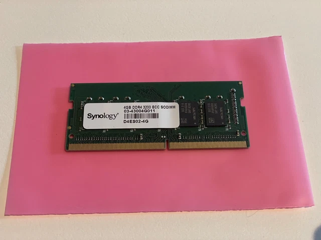 Synology Ddr4 Ecc Synology D4ES01-4G 4GB DDR4 ECC SODIMM RAM