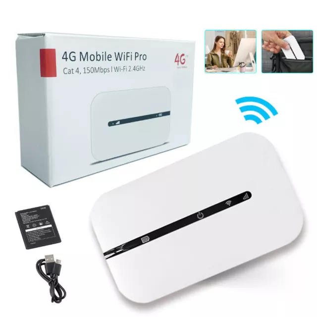 Unlocked 4G LTE Mobile Broadband WiFi Wireless Router Hotspot Tool Portable MiFi