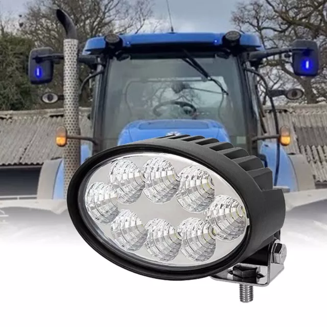 Oval LED Flood Lights Fit Ford New Holland Tractor T6050,T6060,T6070,T6080,T6090