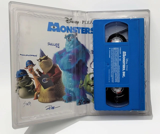 MONSTERS, INC. VHS Tape, 2002, Clam Shell Case Disney Pixar pre owned ...