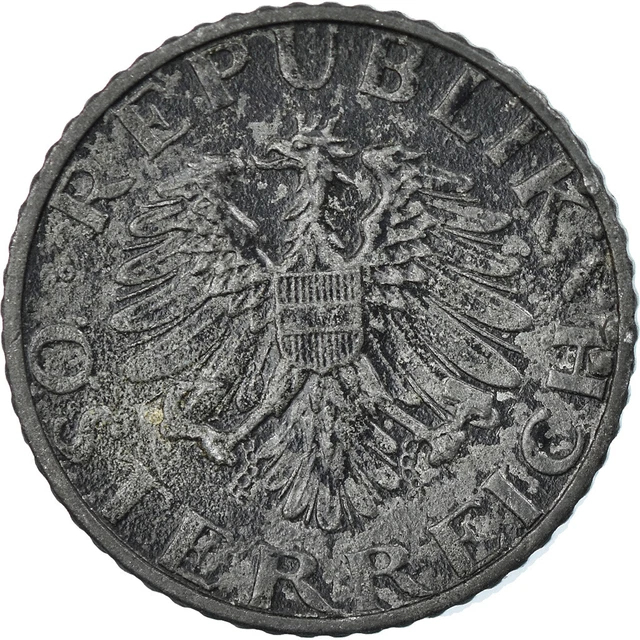 [#744046] Coin, Austria, 5 Groschen, 1953, EF, Zinc, KM:2875