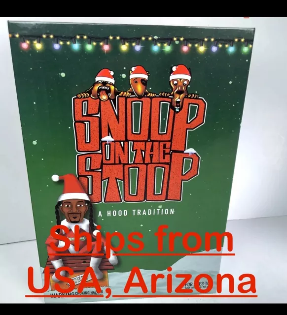 2023 Snoop on the Stoop 12” Snoop Dogg Christmas Plush Officially Licensed *New*