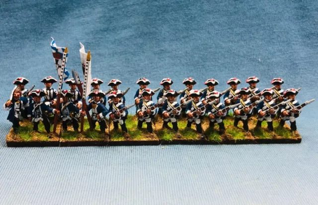 15mm  Seven Years War WGS painted Reichsarmee Elverfeldt Infantry REA6