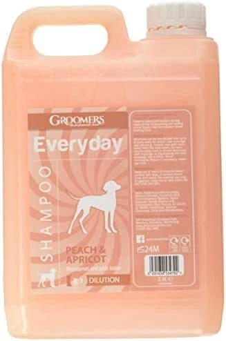Groomers Peach & Apricot professional Dog Shampoo 2.5L