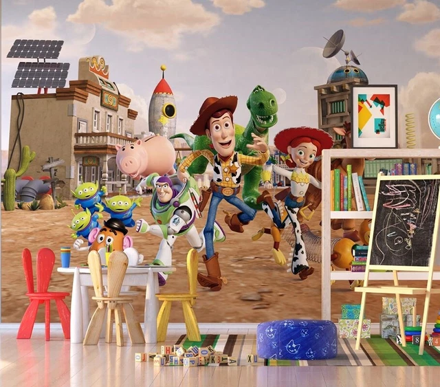 DISNEY KIDS BEDROOM Wallpaper Toy Story photo wall mural Giant size