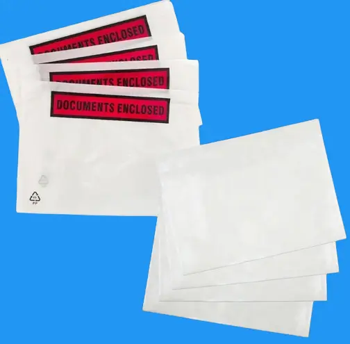 Documents Enclosed Wallets Envelopes Printed Plain Self Adhesive A7 A6 A5 DL