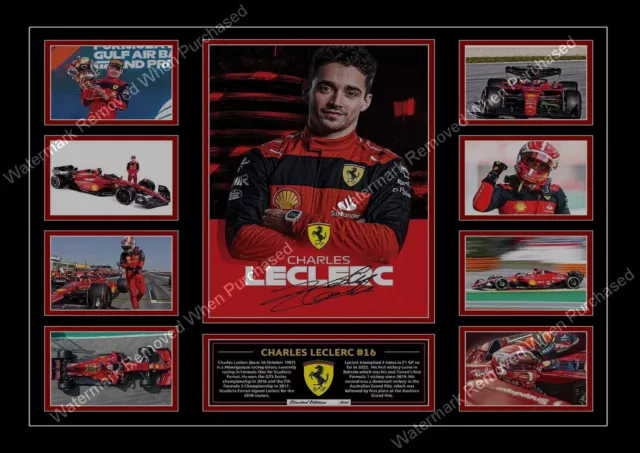 Ferrari F1 23 Leclerc Red/Black Adjustable - Formula One - casquette