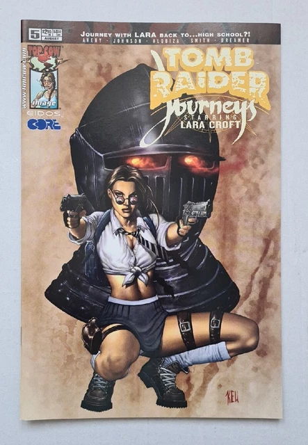 Tomb Raider Journeys #5 2002 Top Cow Lara Croft Keu Cha Cover