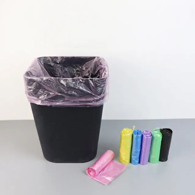 5 rollos bolsa de basura gruesa enrollable gran capacidad bolsa de basura antideformación PE