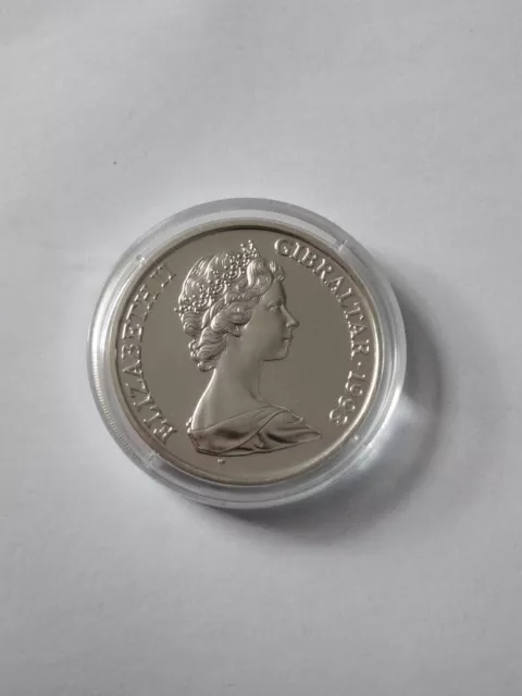 a Gibraltar 1993 Queen Anne Proof like Crown