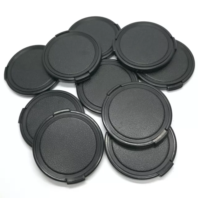 10pcs/Lot Universal 37mm Snap on Camera Front Lens Cap Plastic for DSLR Filter