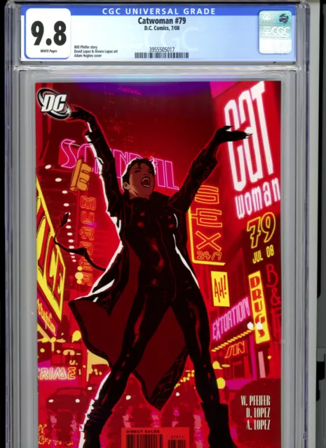 Catwoman #79 (2008) DC CGC 9.8 White