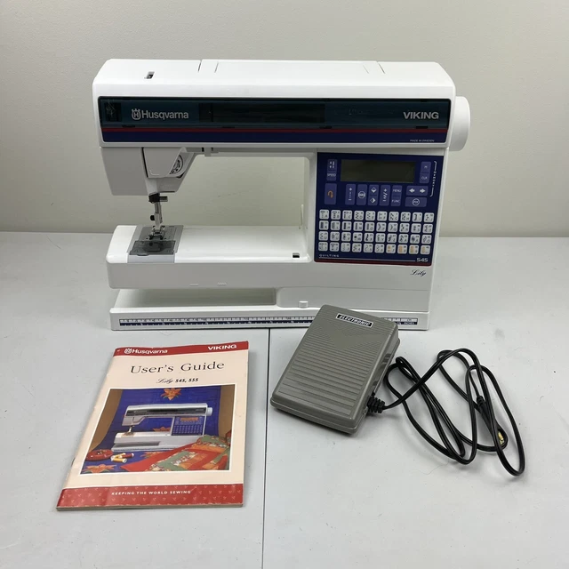 HUSQVARNA VIKING LILY 545 Sewing & Quilting Machine With Pedal NO POWER