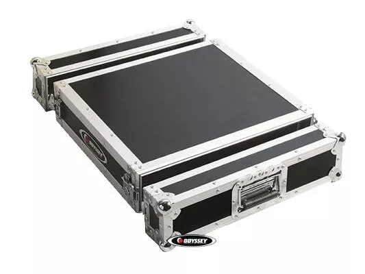 Odyssey Cases FZAR2 New Heavy Duty 2 Space Amplifier Ata Flight Amp Rack Case