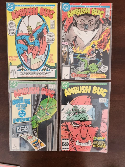 Lot of 10 Ambush Bug Comics